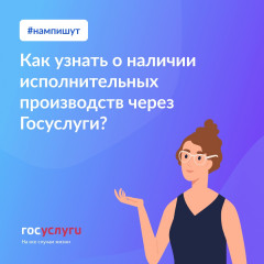 как узнать о наличии исполнительных производств через Госуслуги - фото - 1