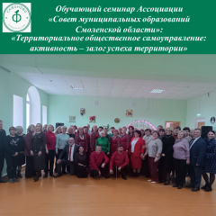 обучающий семинар «Территориальное общественное самоуправление: активность – залог успеха территории» - фото - 1