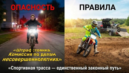 питбайк: спортинвентарь или источник опасности? Разбираем правила для родителей и подростков - фото - 1