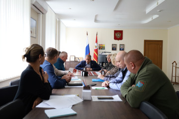 итоговое совещание: эскиз панорамы в Сквере ветеранов боевых действий утвержден - фото - 1