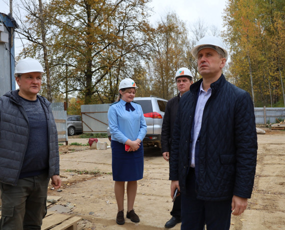 плановый контроль строительства МКД по улице Октябрьской - фото - 1